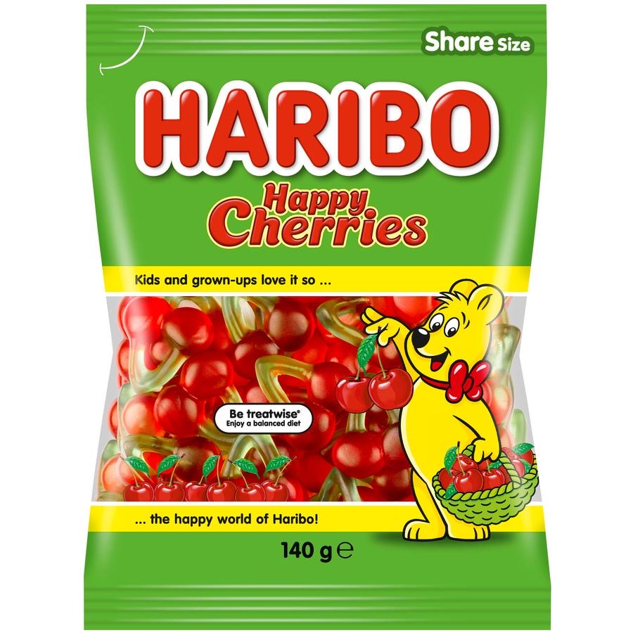 Haribo Happy Cherries, 142g