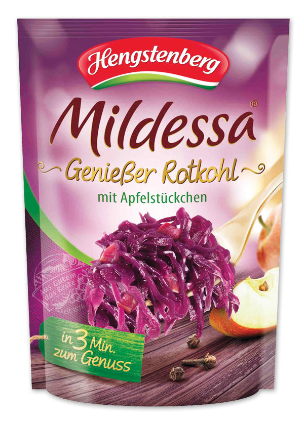 Hengstenberg Red Cabbage in foil bag, 400g
