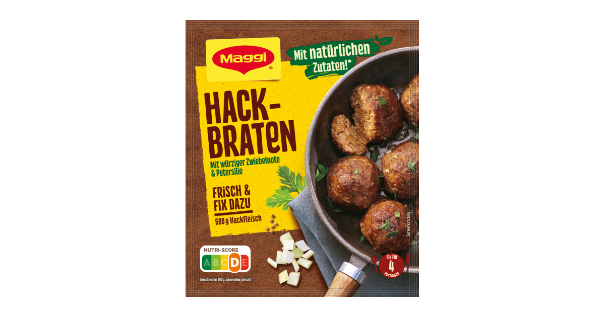 Maggi Hackbraten Fix 70g Riekers Prime Meats 0166