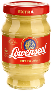 Löwensenf  Extra Hot Mustard, 265g