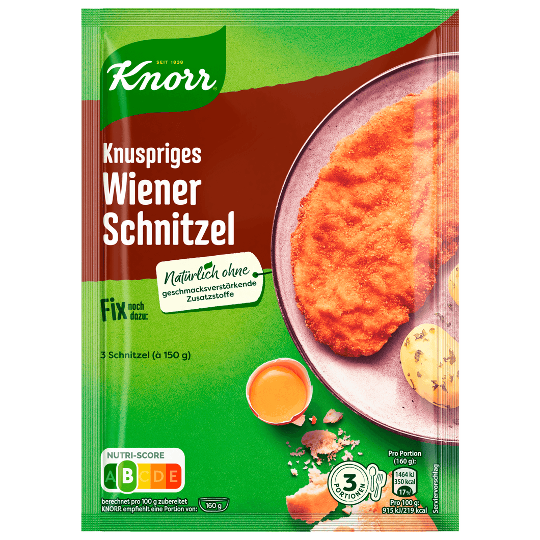 Knorr Knusperiges Wiener Schnitzel, 160g