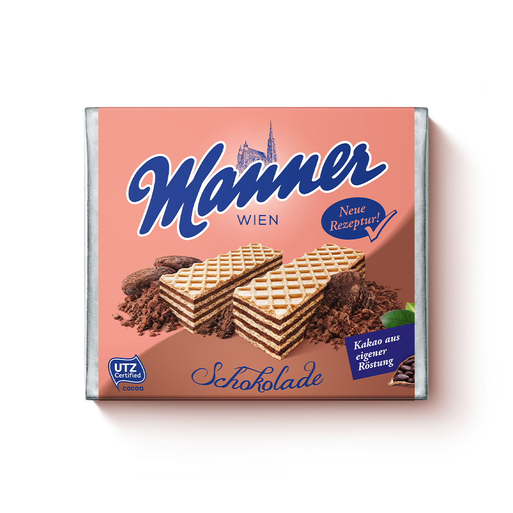 Manner Wafers - Chocolate, 75 gr.