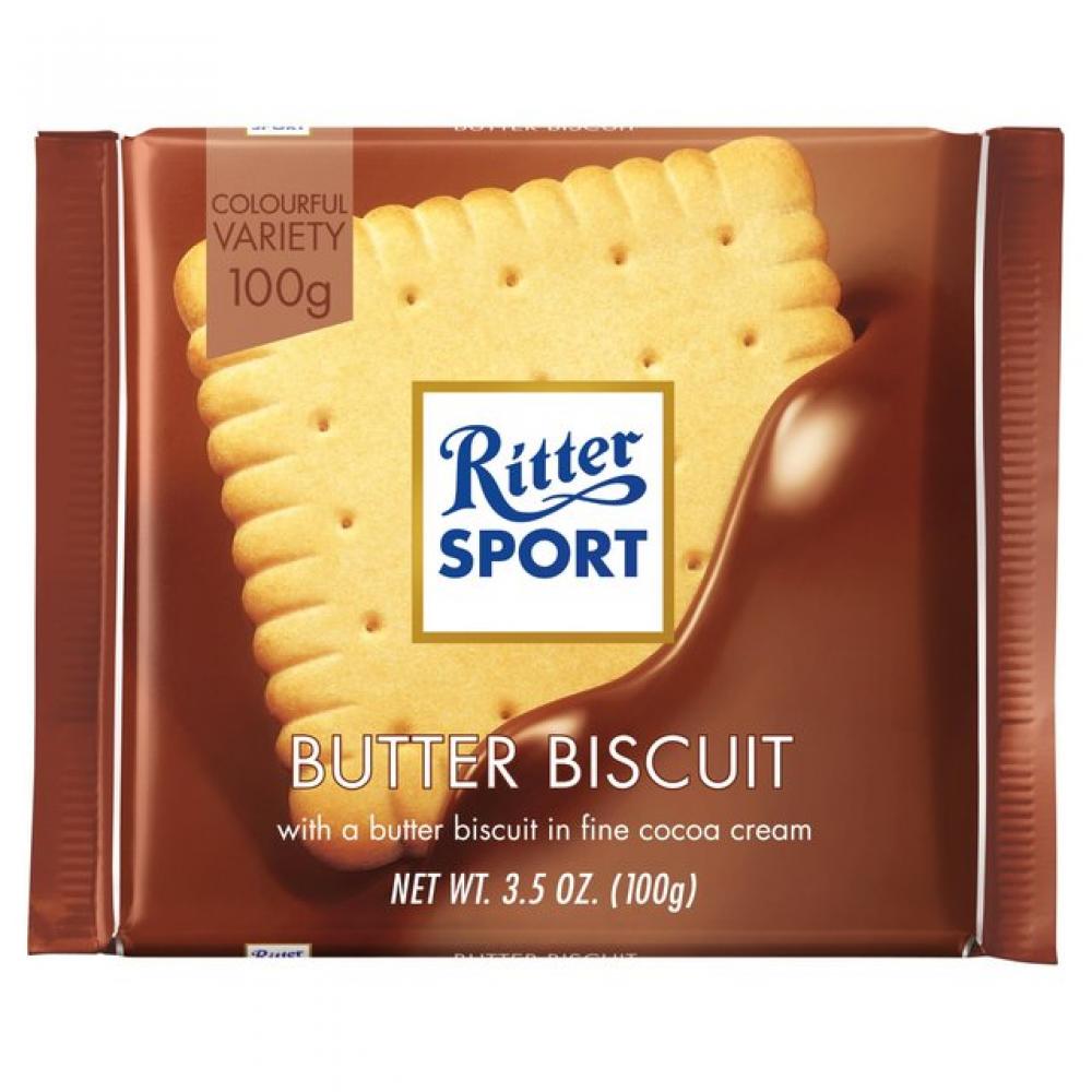 Ritter Sport Butter Biscuit, 100g